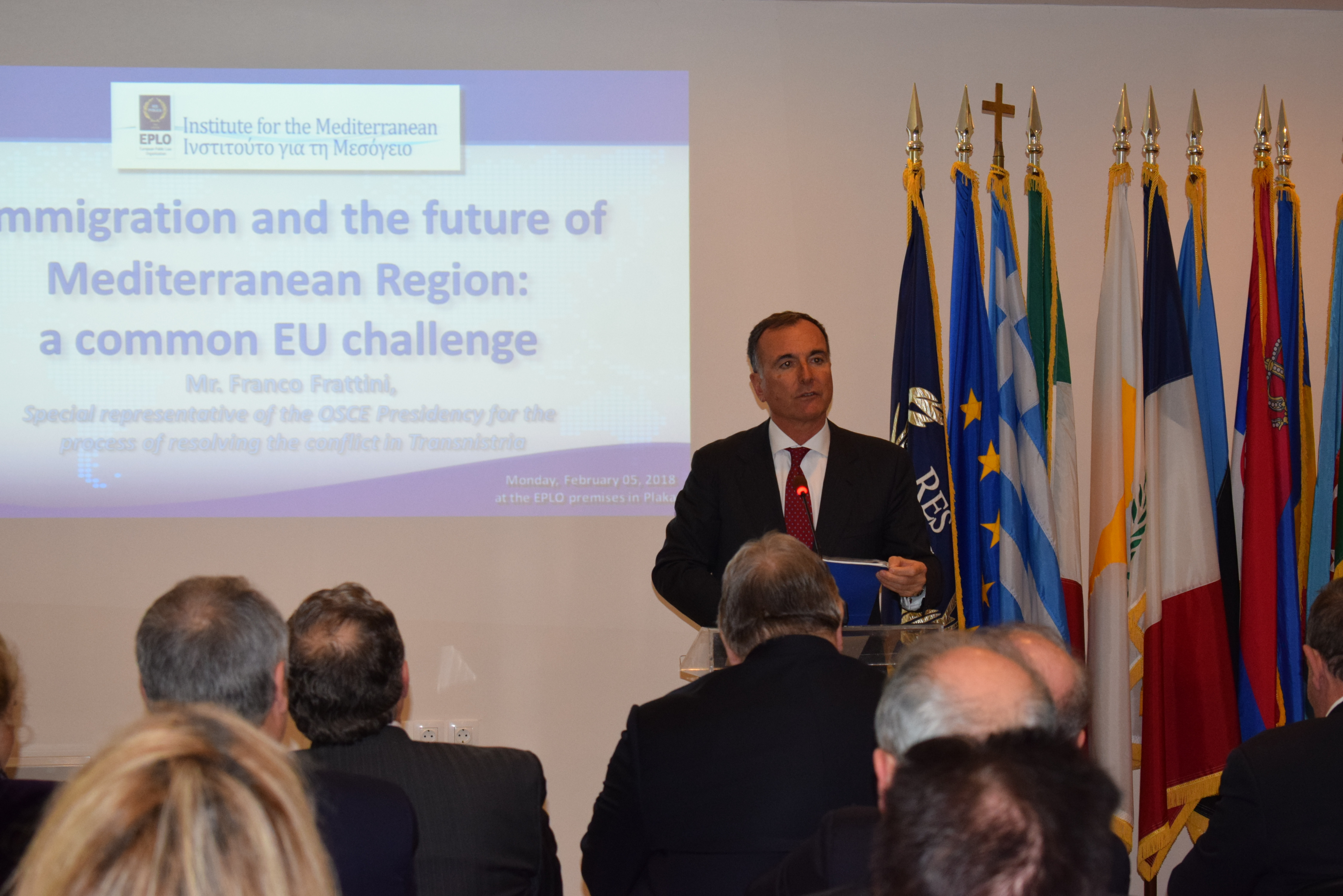 F. Frattini on Immigration and the future of the Mediterranean Region