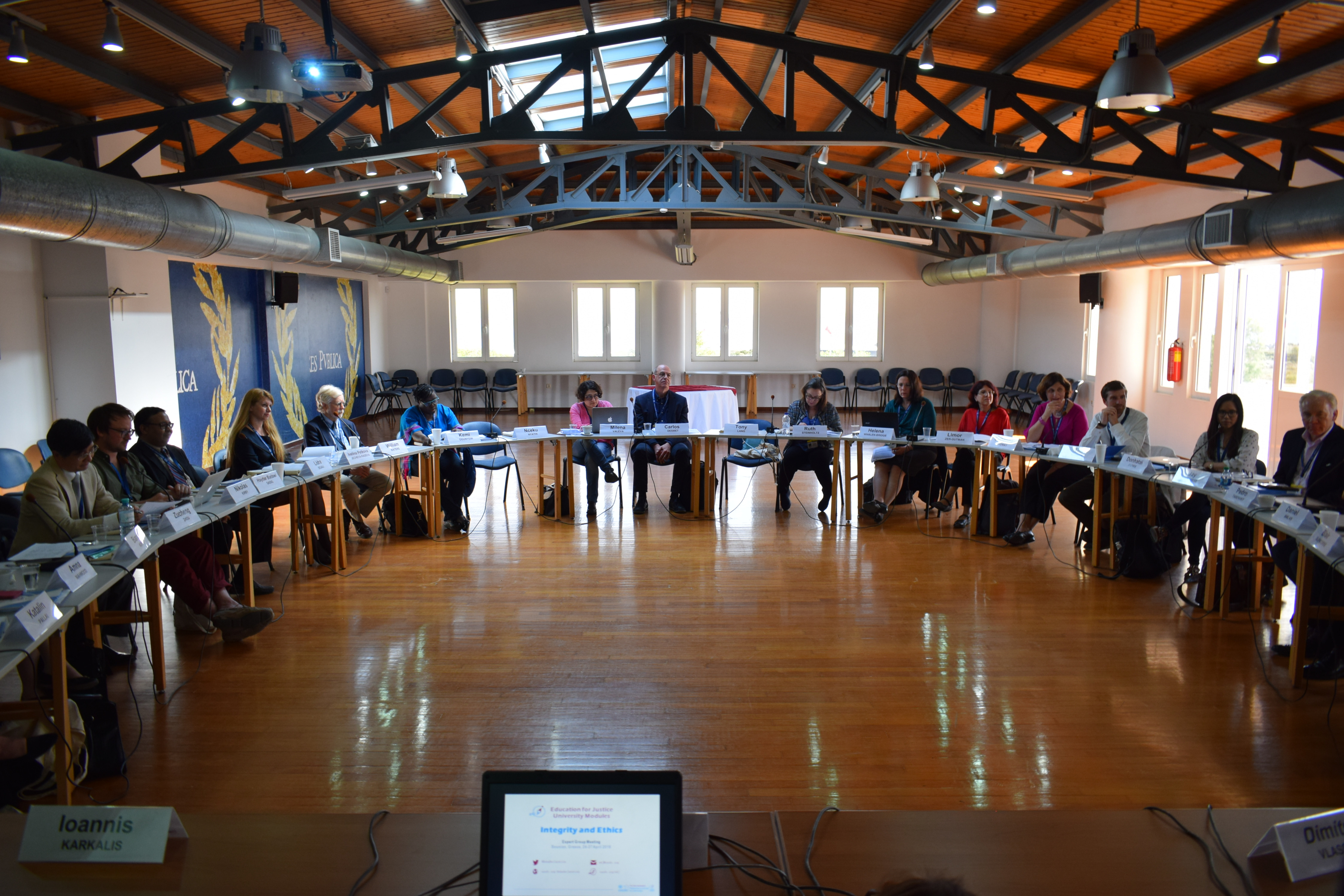 Expert Group Meeting by UNODC at the EPLO Sounion