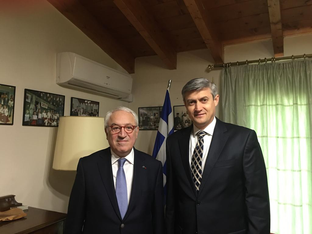 EPLO Director meets with the Ambassador of the Republic of Moldova in the Hellenic Republic