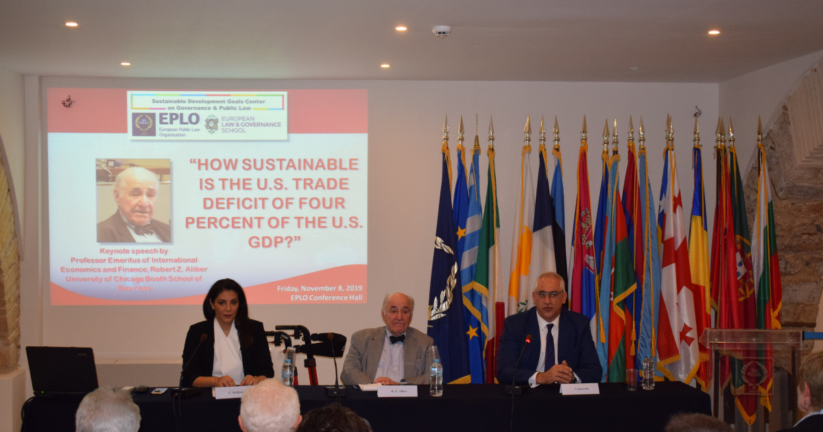 EPLO | SDG Center Event on the sustainability of the US trade deficit ...