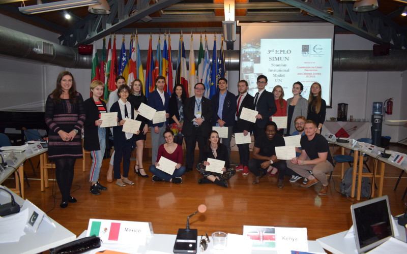 3rd Sounion Invitational MUN (SIMUN) on Terrorism prevention by the EPLO’s Academy for Transparency & Human Rights