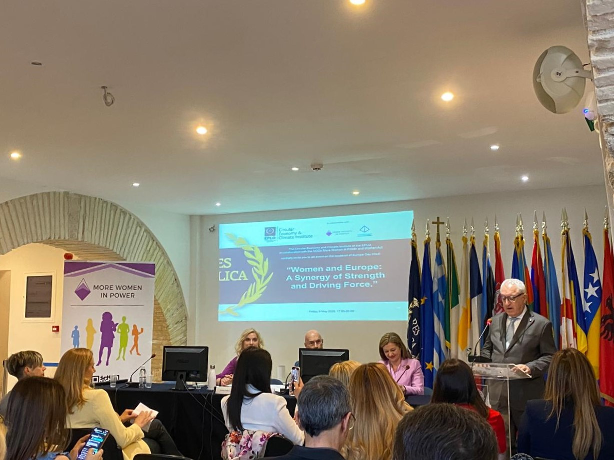 "Women and Europe: A Synergy of Strength and Driving Force" Celebrating Europe Day at EPLO