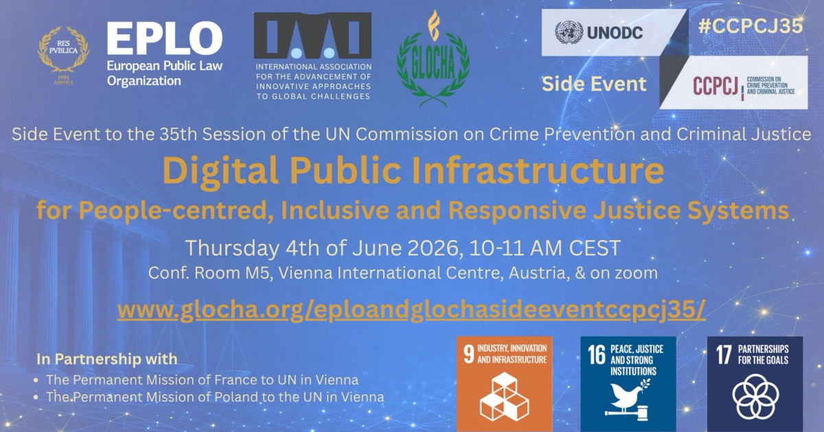 EPLO | Side Event to the 35th Session of the Un Commission on Crime ...