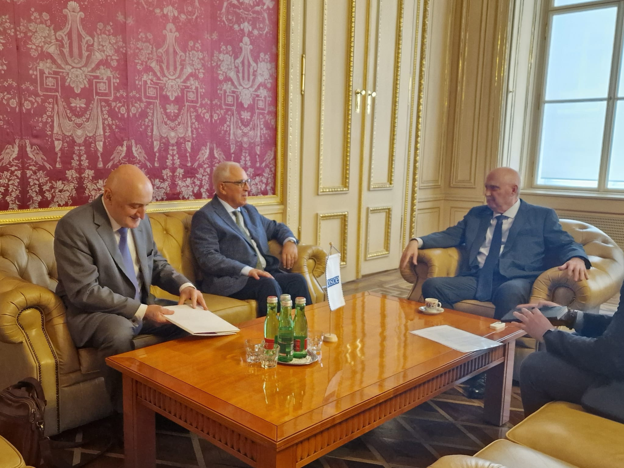 EPLO Director Meets OSCE Secretary General Feridun H. Sinirlioğlu to Discuss Future Cooperation