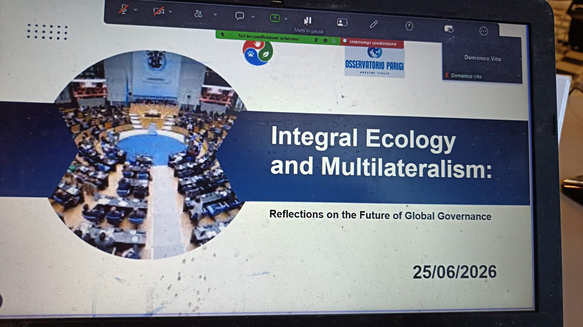 Integral Ecology and Multilateralism: Reflections on the Future of Global Governance