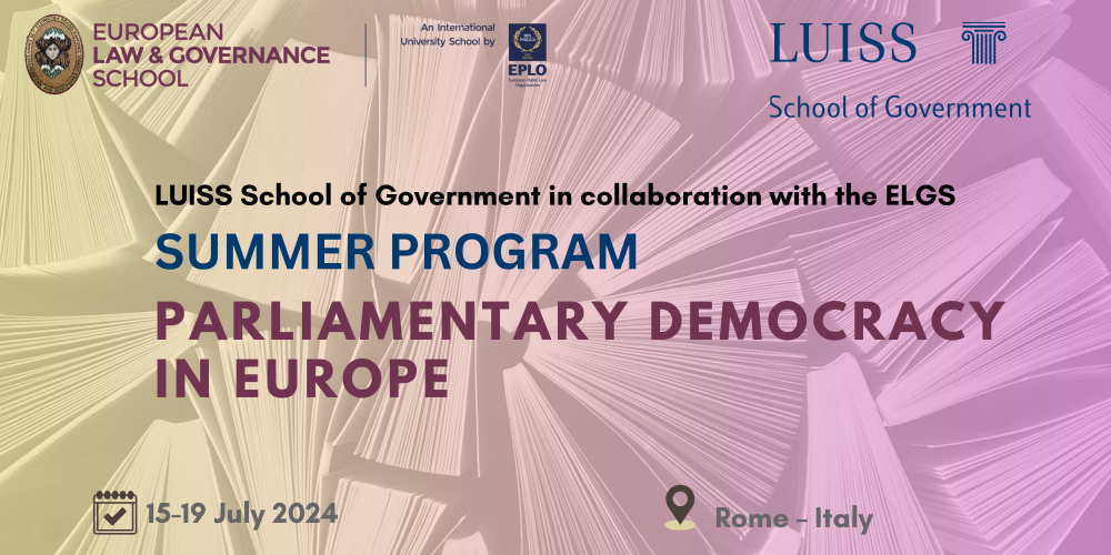 EPLO Scholarships for the Summer Program on Parliamentary Democracy at LUISS Rome