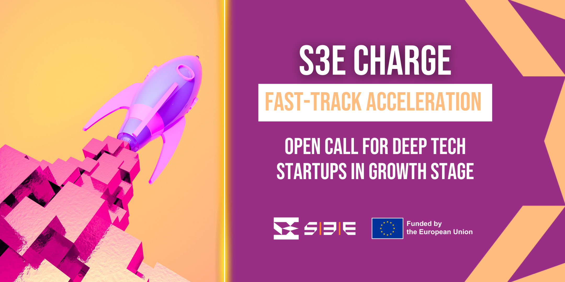 The launch of S3E Charge Fast-Track Acceleration for Deep Tech startups in S. Europe