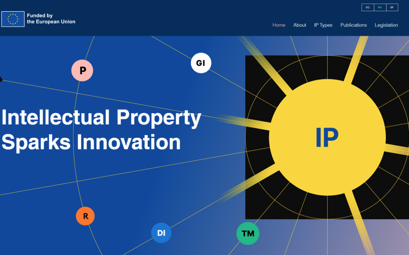 Launch of Intellectual Property Rights Website in Kosovo