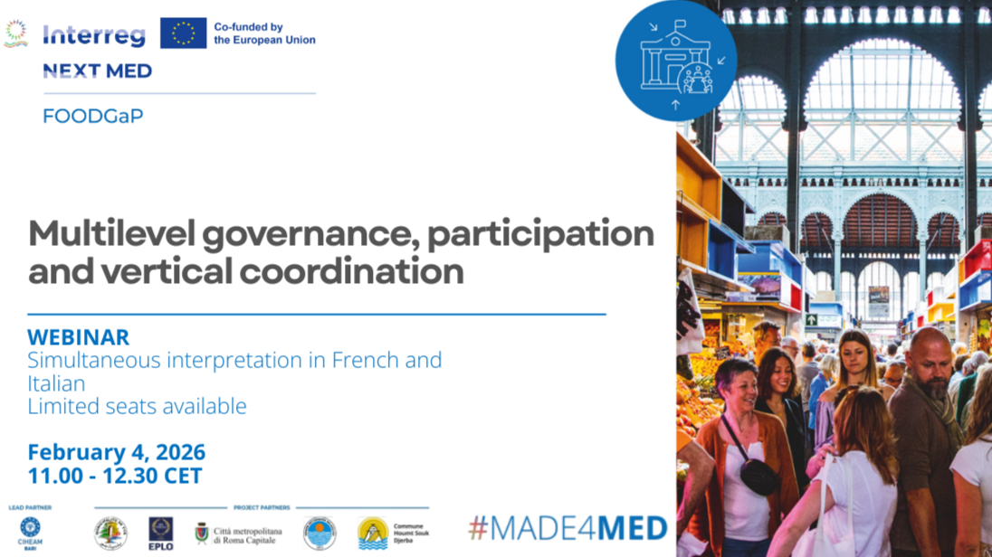 FOODGaP Webinar 2: Multilevel Governance, Participation & Vertical Coordination