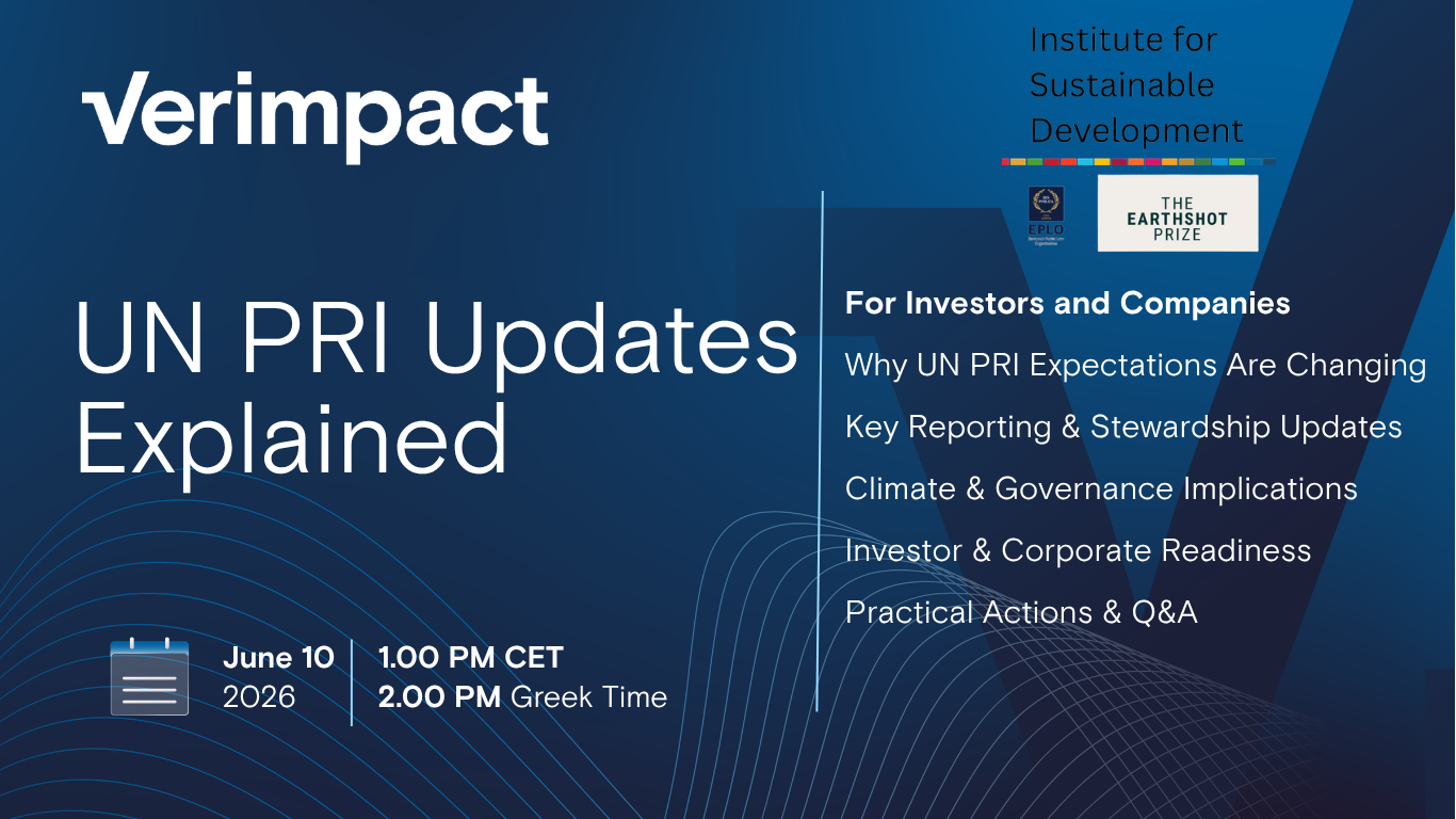Webinar: UN PRI Updates Explained: What Investors and Companies Need to Know