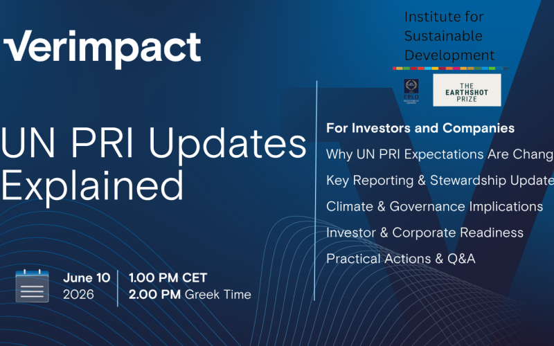 Webinar: UN PRI Updates Explained: What Investors and Companies Need to Know