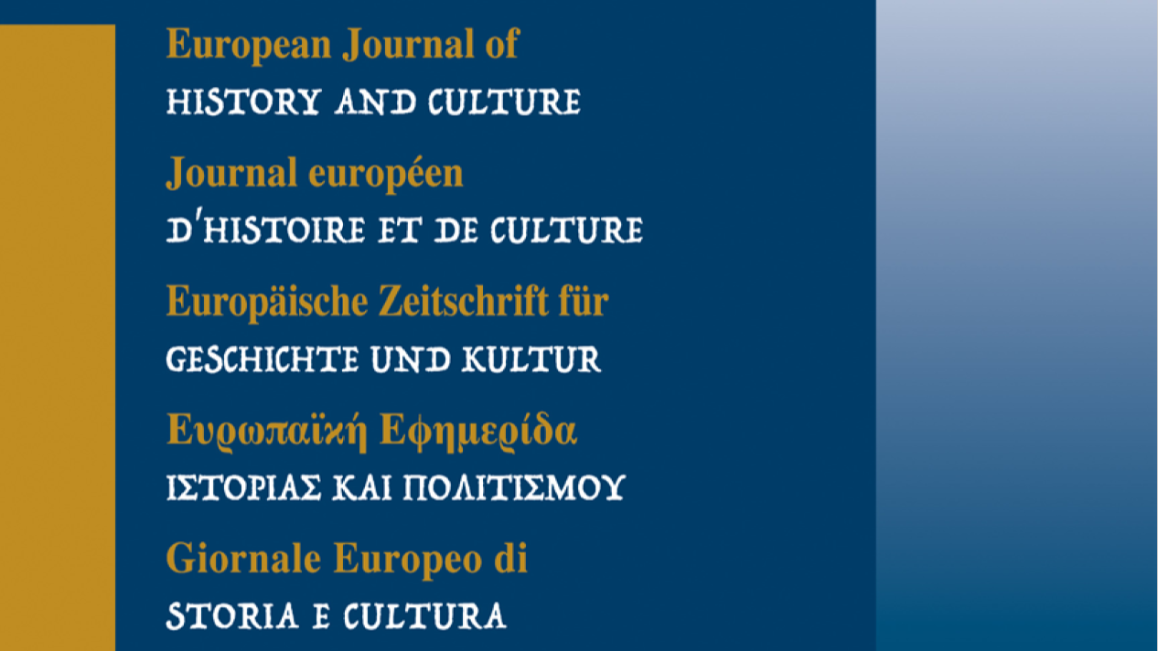 The European Journal of History and Culture publishes Vol. 3 / No 1 · 2026 and Call for Papers (Vol. 3 / No 2 · 2026)