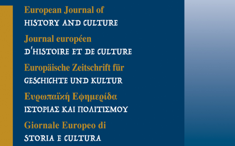 The European Journal of History and Culture publishes Vol. 3 / No 1 · 2026 and Call for Papers (Vol. 3 / No 2 · 2026)