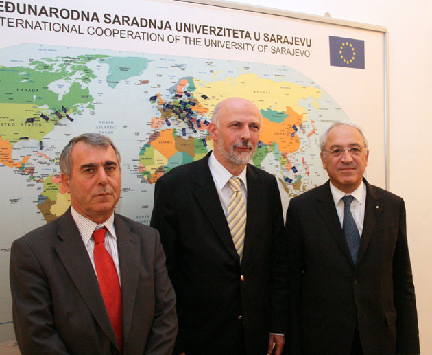 Επίσκεψη στο Πανεπιστήμιο του Σεράγεβο