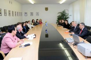 EPLO Director Professor Spyridon Flogaitis visited Vilnius
