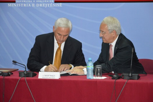 Albania signs the International Treaty establishing the EPLO