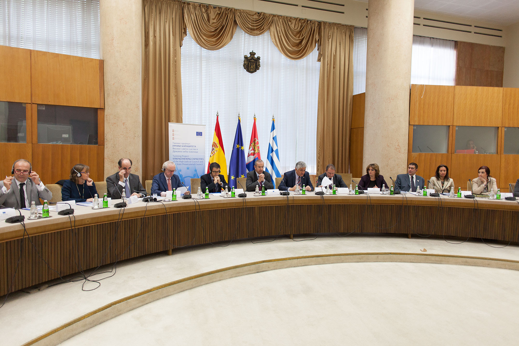 Kick off Meeting in Belgrade for the Twinning Project titled “Strengthening Capacities of the High Judicial Council and the State Prosecutorial Council”