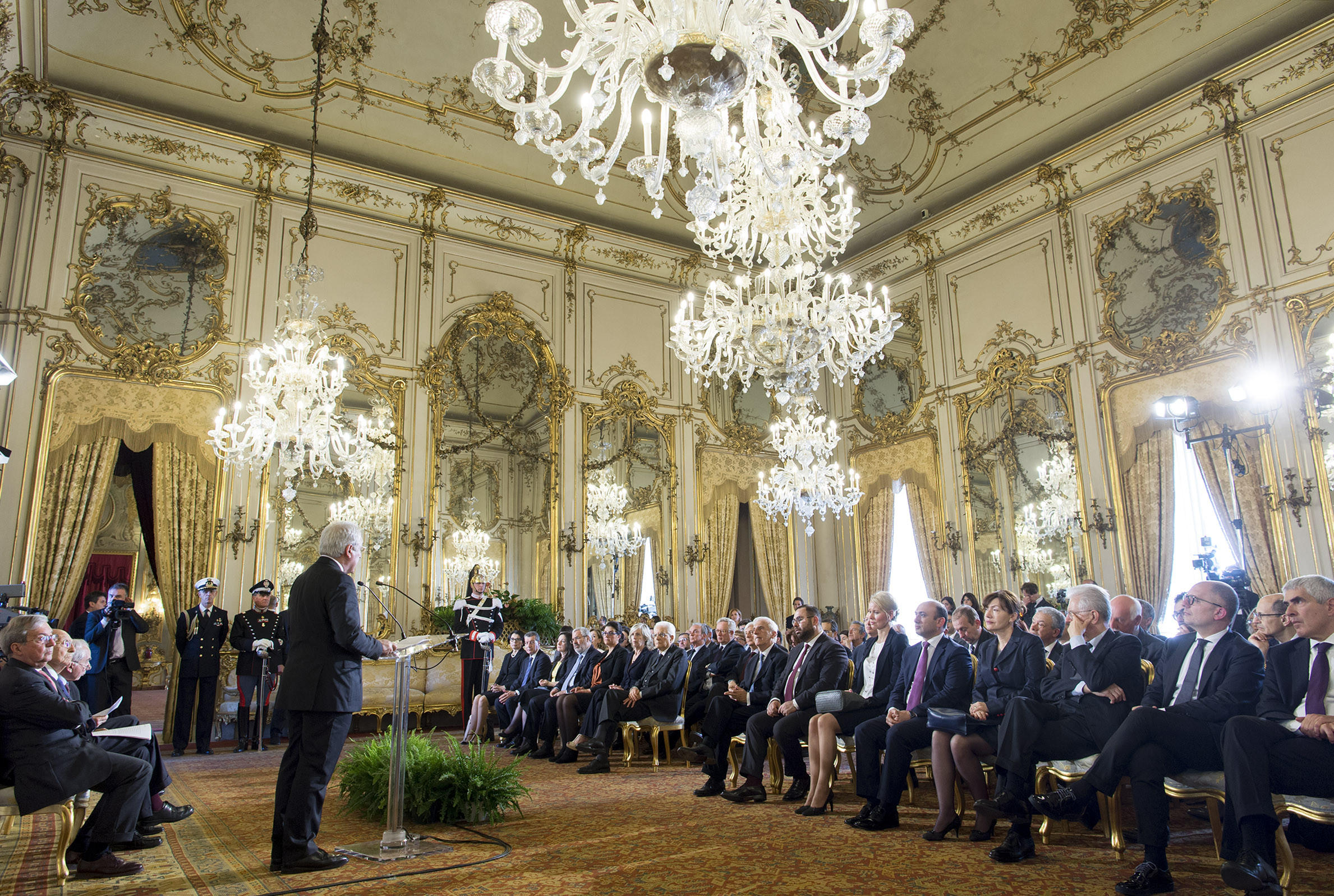 Presentation of the European Law and Governance School at the Presidential Palace of the Italian Republic/Il Quirinale