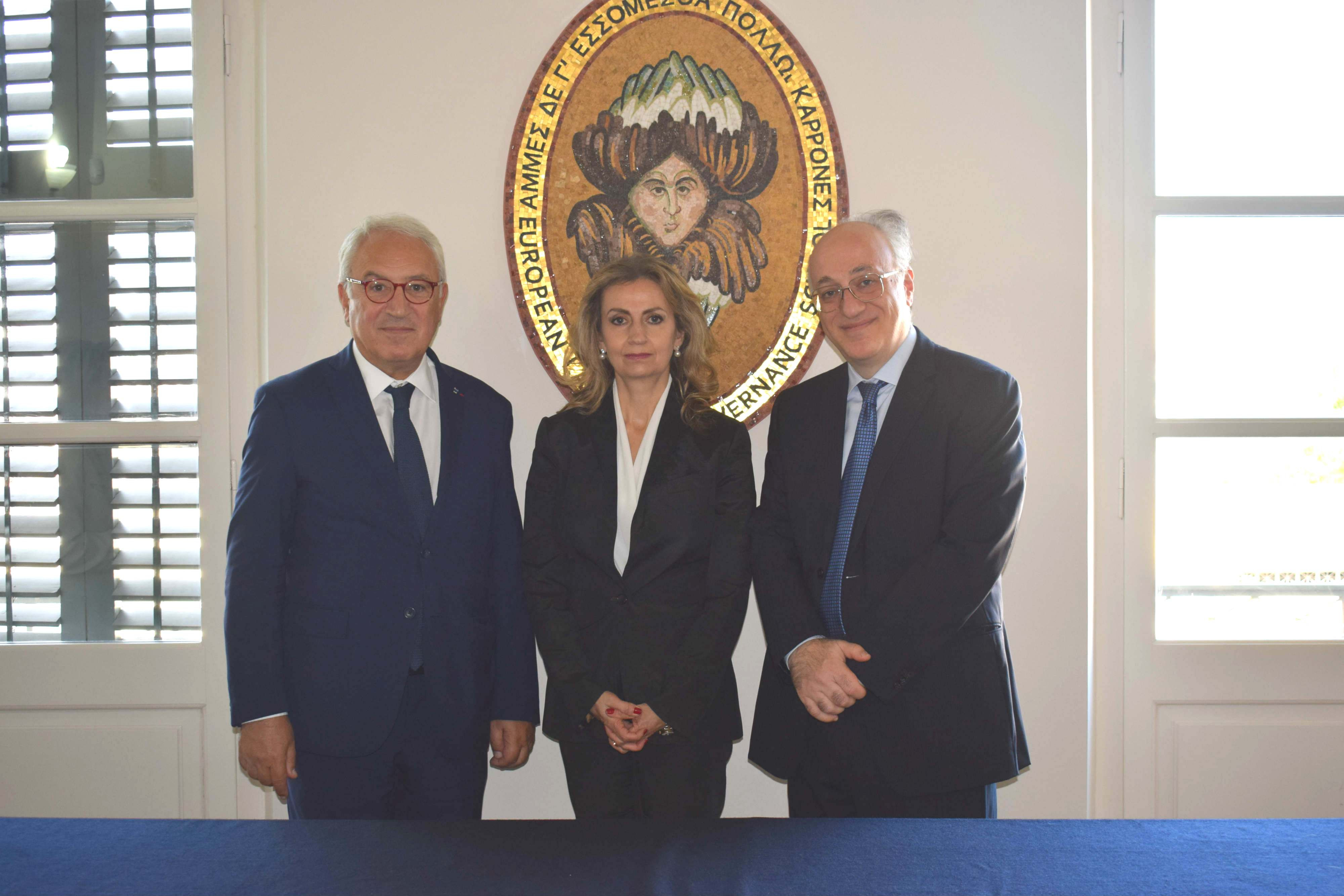 Agreement signed between the EPLO and the Foundation of the Hellenic World (IME)