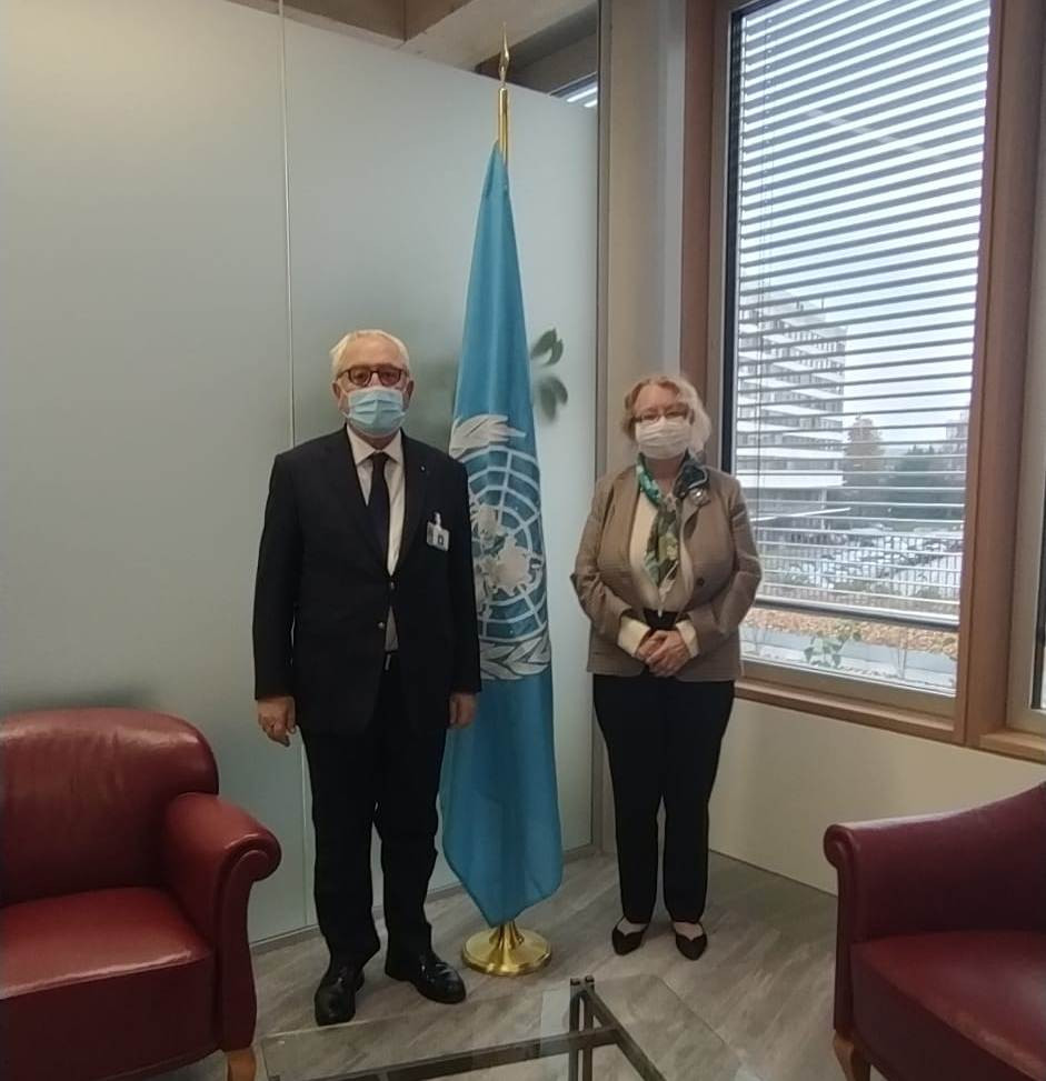 Meeting with Director-General of the United Nations Office at Geneva