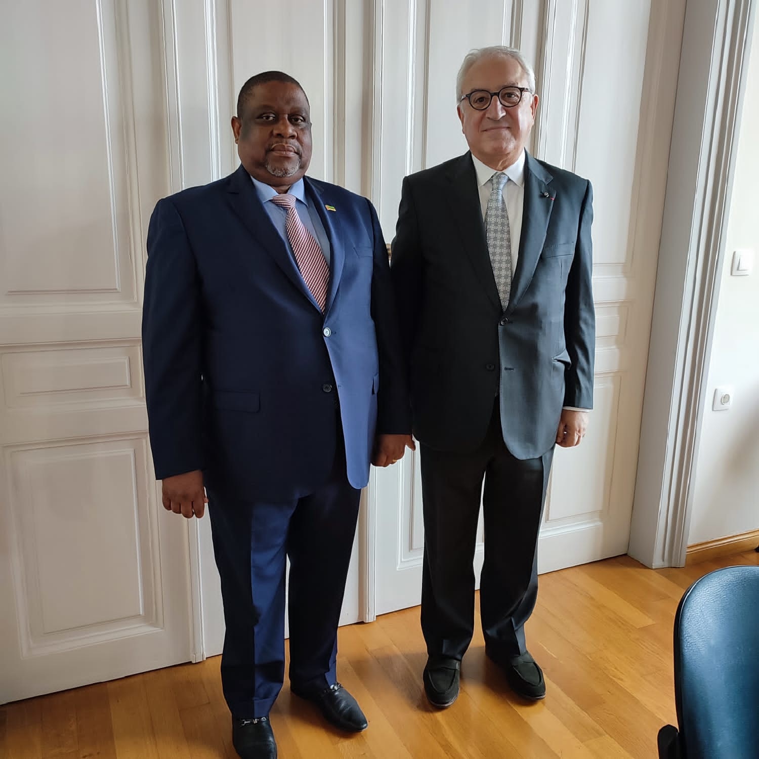 Meeting with the Ambassador of Mozambique in Rome H.E. Mr C. Gouveia
