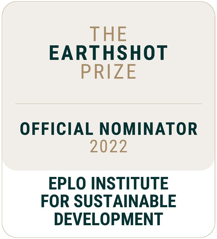 The EPLO Institute for Sustainable Development named Official Nominator for The Earthshot Prize 2022