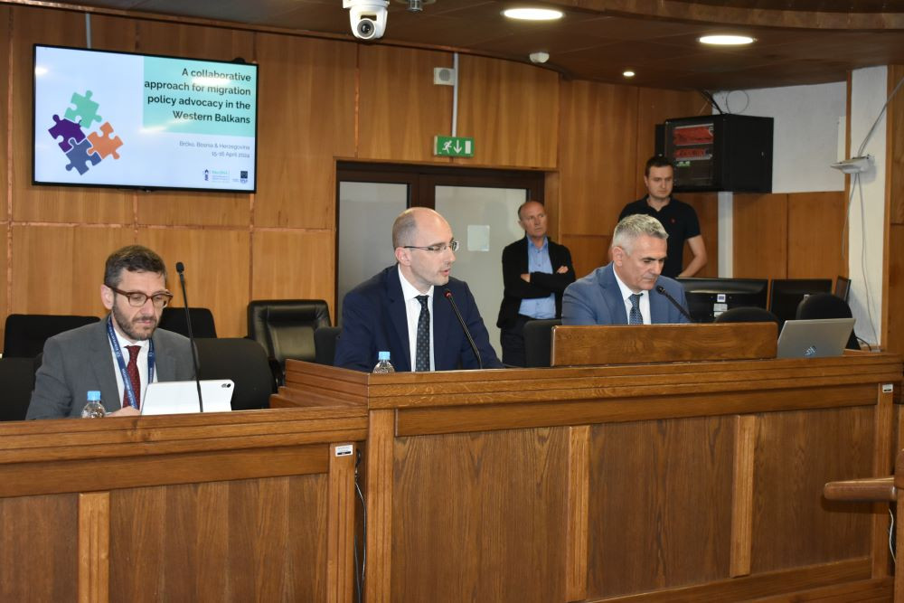MedMA workshop in Brčko, Bosnia & Herzegovina on key aspects of migration and asylum policy along the Balkan route