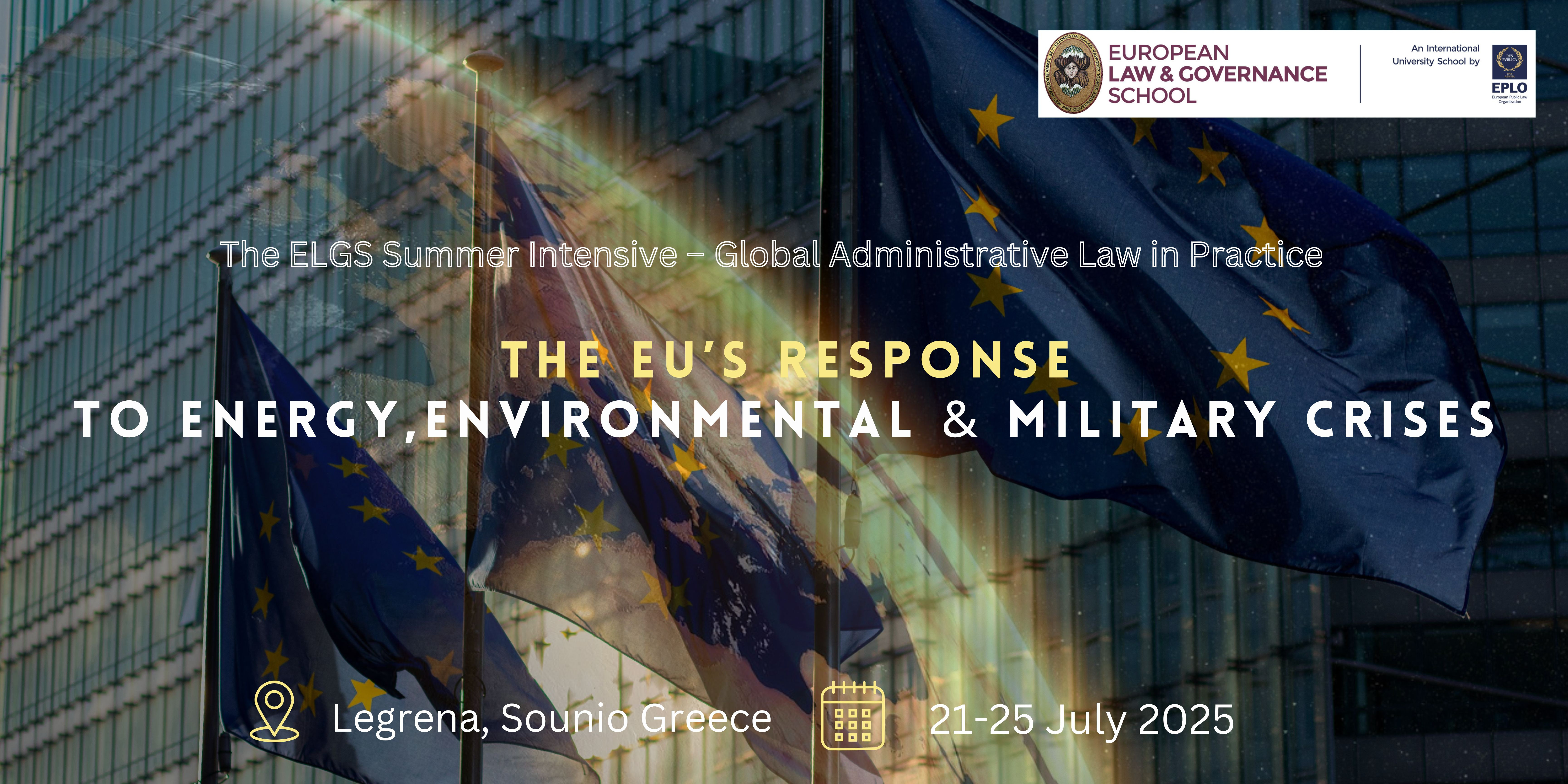 ELGS Summer Course on Europe's response to the most pressing crises