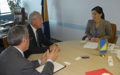 The EPLO Director Meets with the Deputy Minister for Civil Affairs of Bosnia and Herzegovina