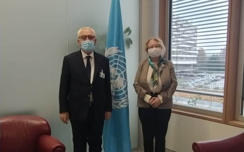 Meeting with Director-General of the United Nations Office at Geneva
