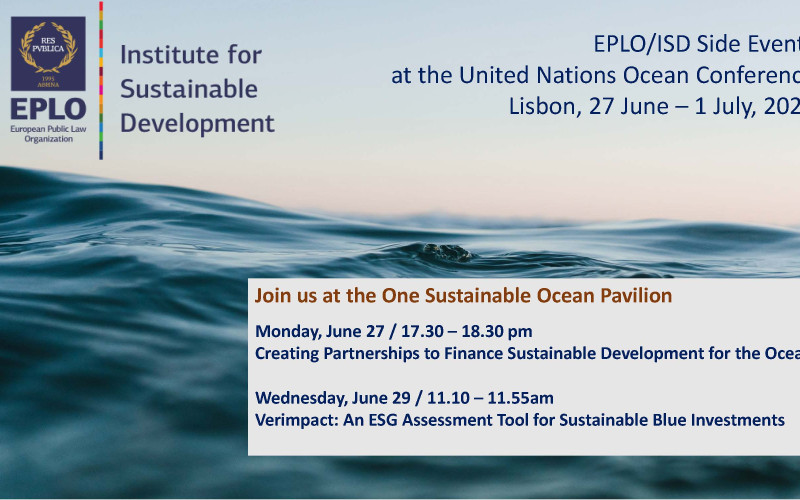 EPLO/ISD Side Event at the UN Ocean Conference