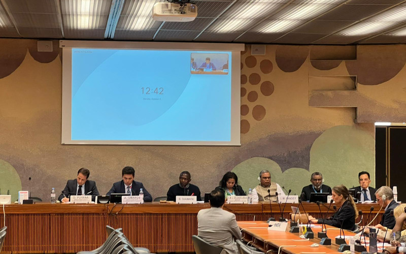 EPLO Ambassador at the celebration of the International Day of Non-Violence