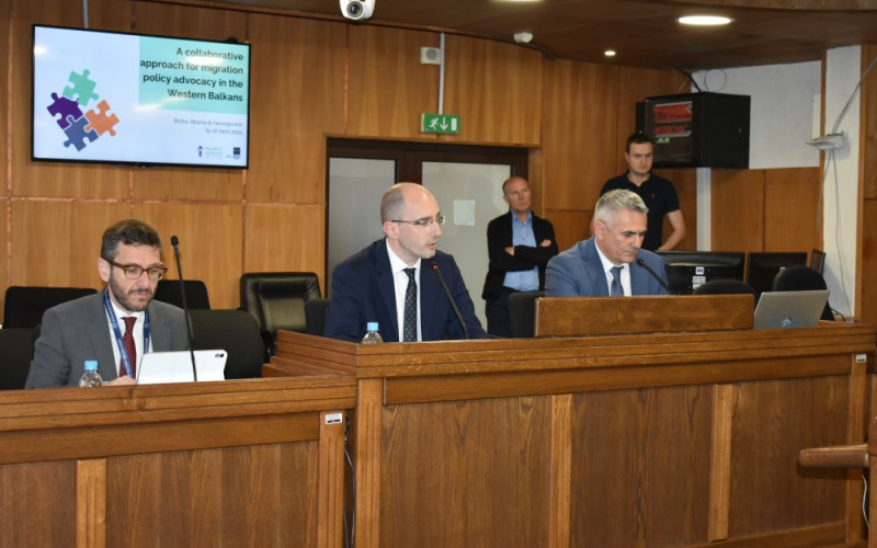 MedMA workshop in Brčko, Bosnia & Herzegovina on key aspects of migration and asylum policy along the Balkan route