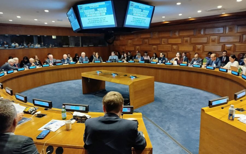 EPLO 's Side Event for the Global Rule of Law Commission at United Nations Headquarters in New York