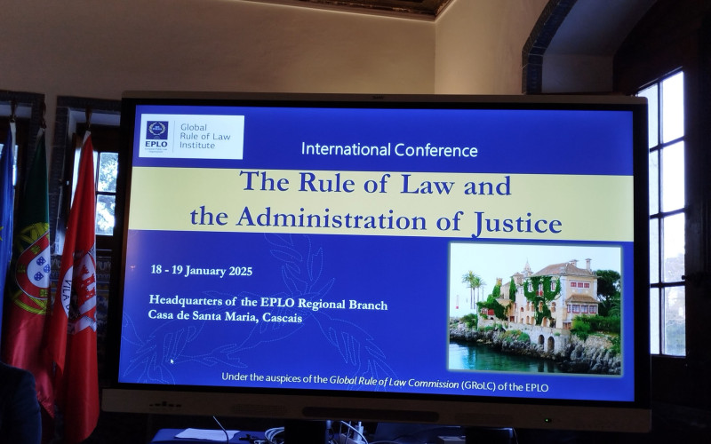 Rule of Law Conference in Cascais