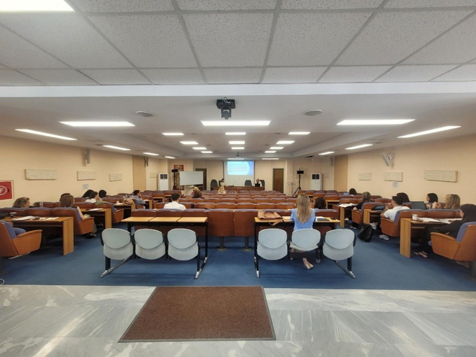 Greek cascade training of the VRDIGIJUST project