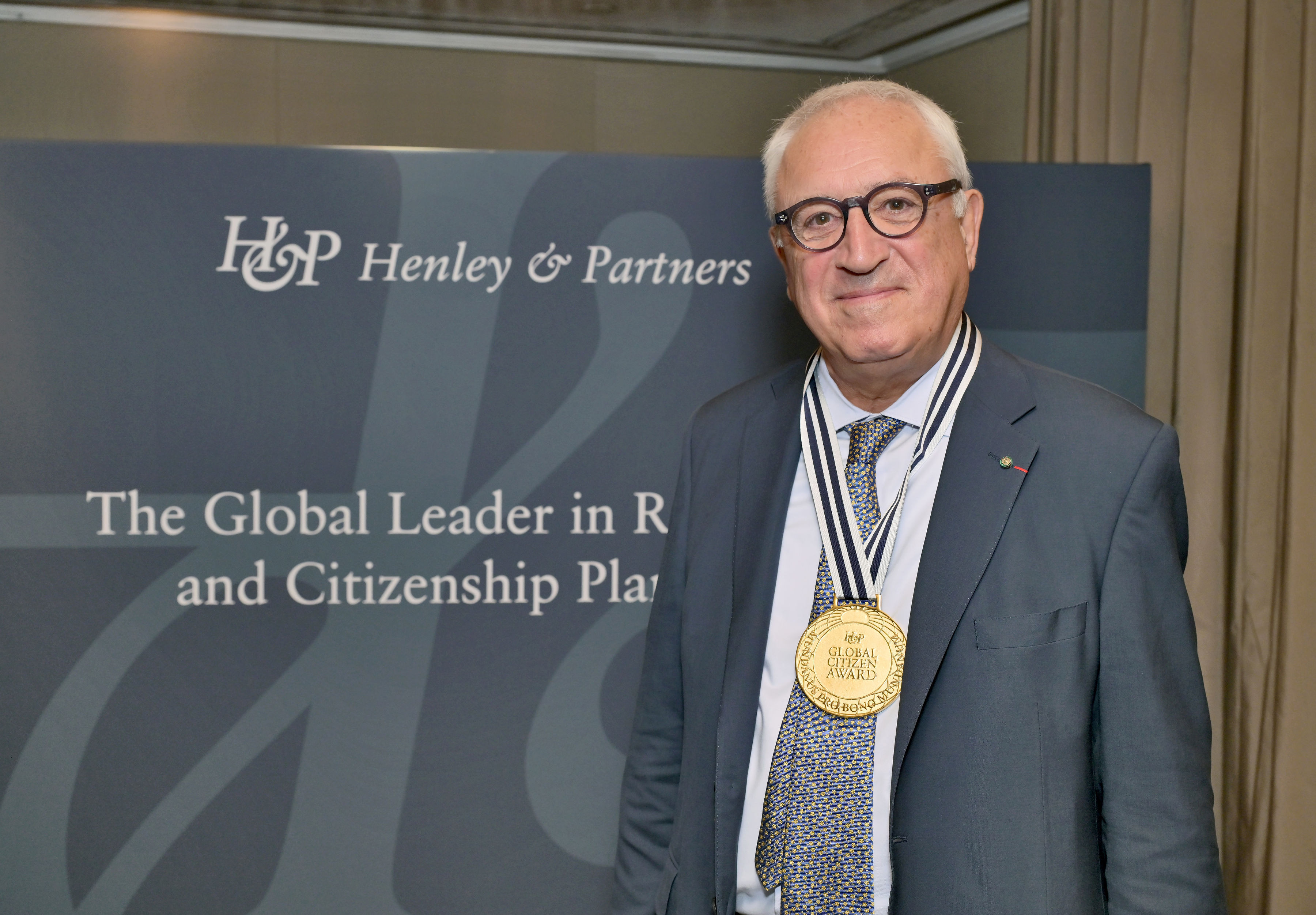 EPLO Director Prof S. Flogaitis receives the 2025 Global Citizen Award in London