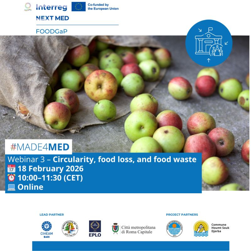 FOODGaP Webinar 3: Circularity, Food Loss & Food Waste