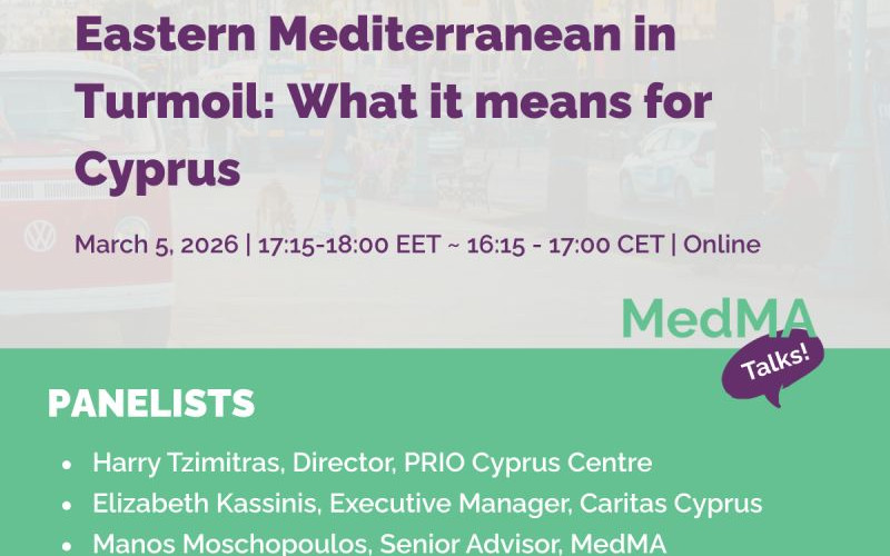 Webinar: Eastern Mediterranean in turmoil: What it means for Cyprus