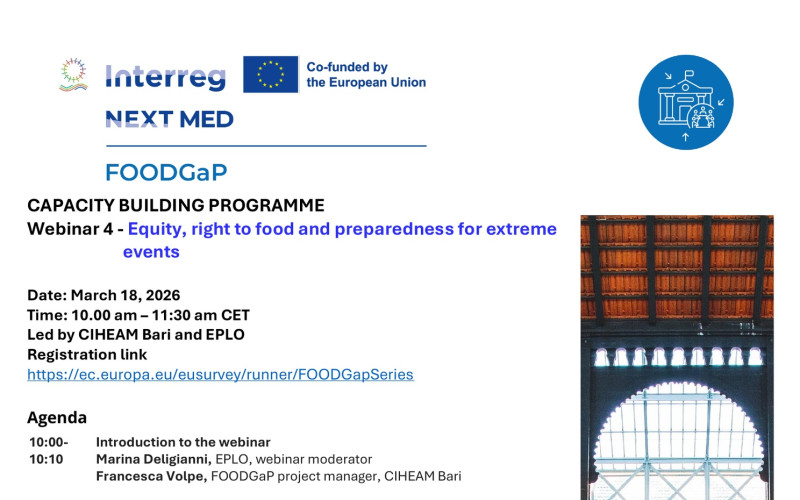 4th FOODGaP Capacity Building webinar