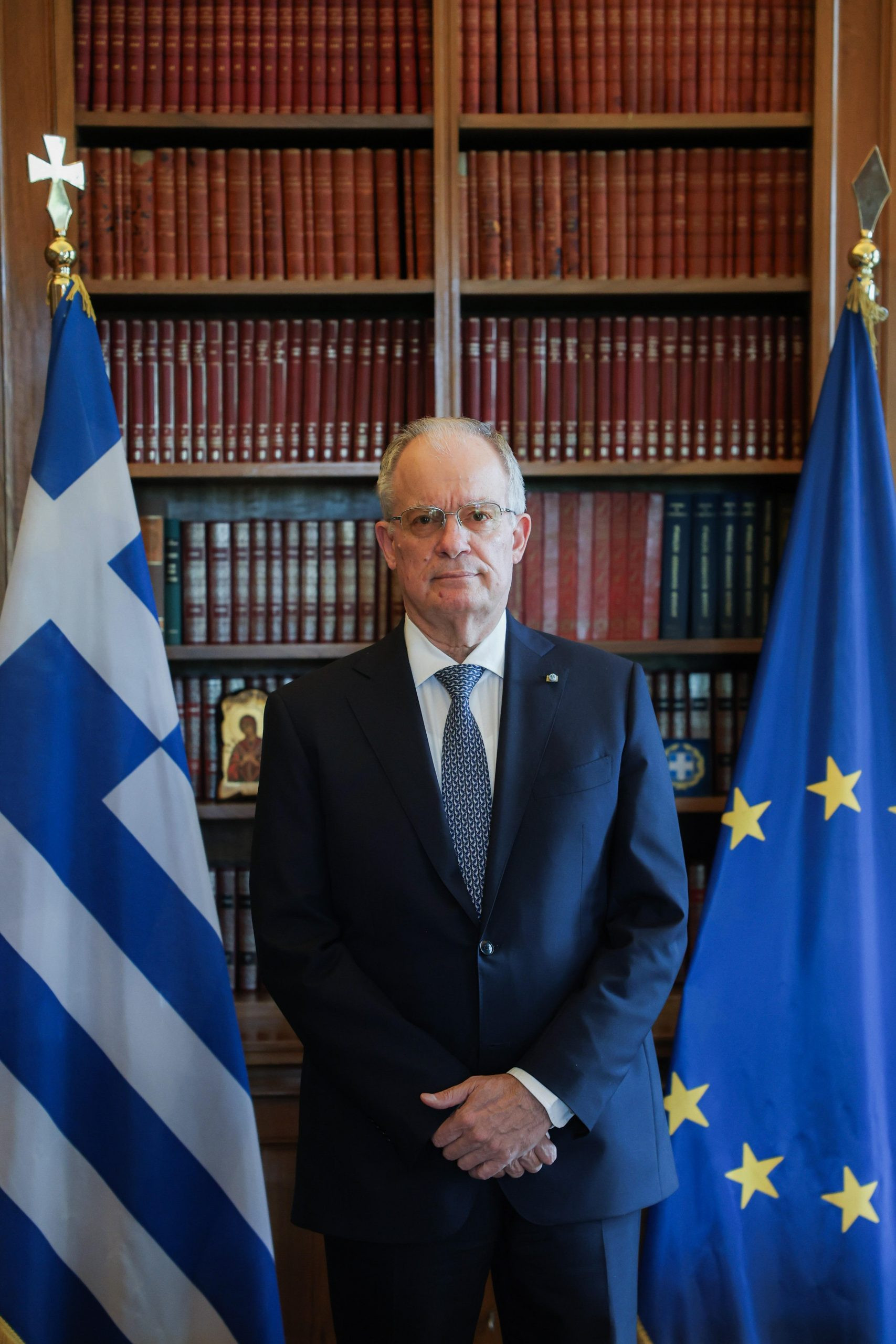 EPLO Director, Professor Spyridon Flogaitis, meets with the President of the Hellenic Republic, Constantine An. Tasoulas