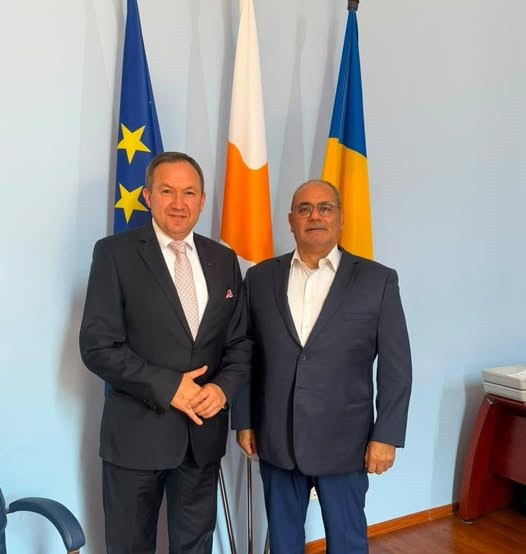 EPLO Ukraine Office Head Meets with Ambassador of Cyprus to Discuss Cooperation