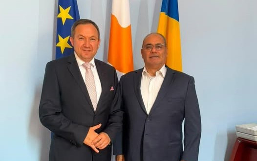EPLO Ukraine Office Head Meets with Ambassador of Cyprus to Discuss Cooperation