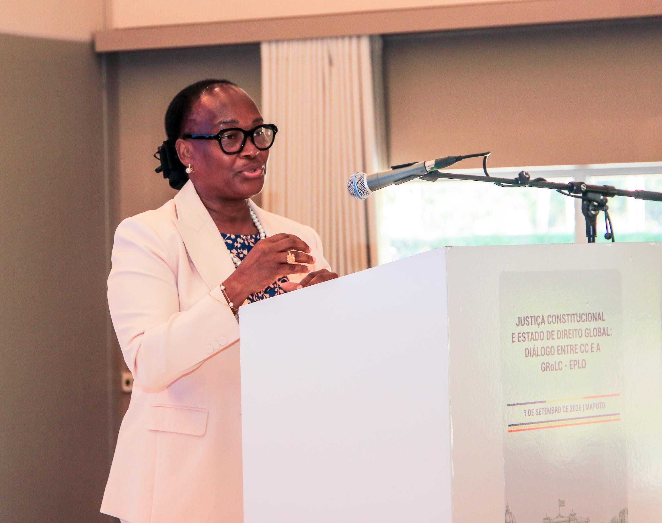 Address by the Honorable President of the Constitutional Council of Mozambique – Professor Lúcia da Luz Ribeiro (PhD)&nbsp;&nbsp;