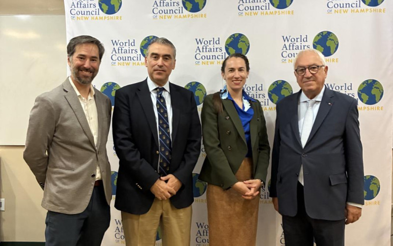 EPLO Director Professor Spyridon Flogaitis Addresses Transatlantic Relations at the University of New Hampshire